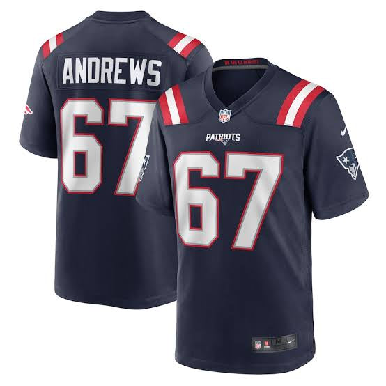 Jake Andrews New England Patriots NFL Official NIKE Jersey product image 1