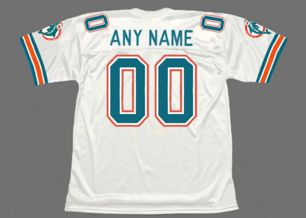 Any name & Number 1980’s Miami Dolphins NFL Mitchell & Ness
