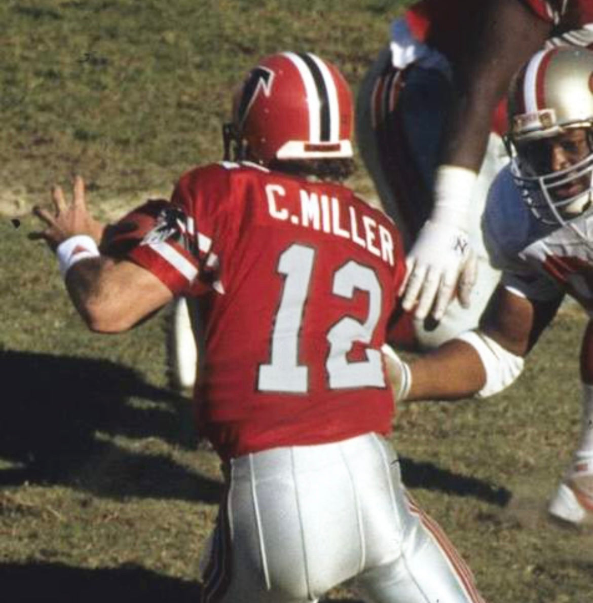 Chris Miller 1989 Atlanta Falcons NFL Mitchell & Ness Jersey product image 5