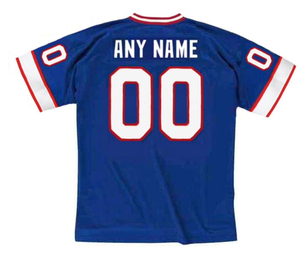 Any name & Number 1980’s 90’s Buffalo Bills customized NFL product image 1