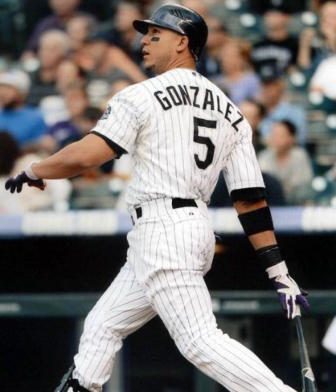 Luis Gonzalez Colorado Rockies Official MLB Majestic Jersey product image 3