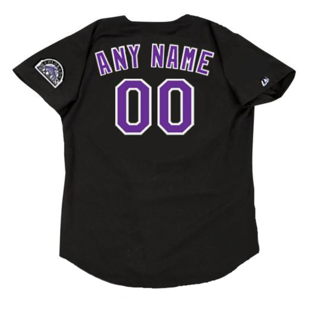 Any name & Number Custom Colorado Rockies Official MLB