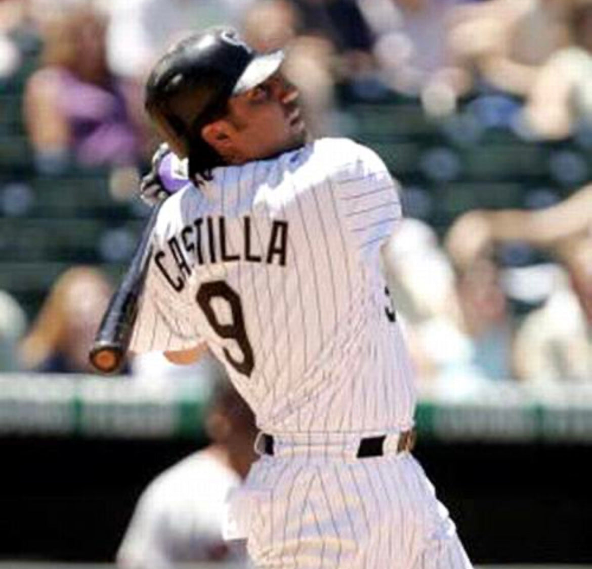 Vinny Castilla Colorado Rockies Official MLB Majestic Jersey product image 4