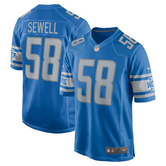 Penei Sewell Detroit Lions Official NFL Nike Jersey product image 1
