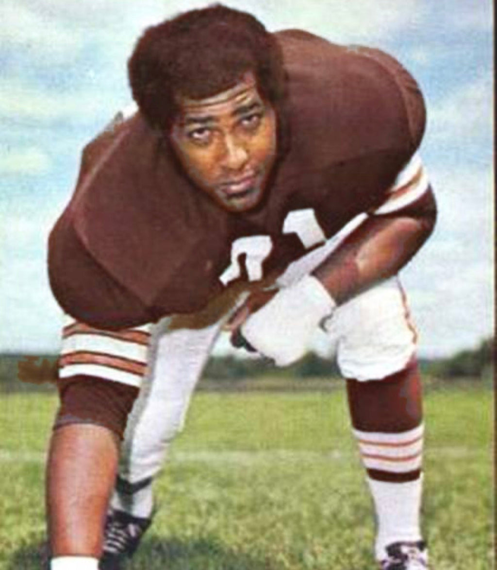 Walter Johnson 1969 Cleveland Browns Official NFL Mitchell product image 3
