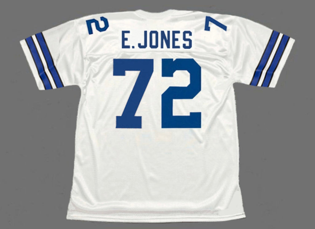 Ed Too Tall Jones Dallas Cowboys Official NFL Jersey white product image 1