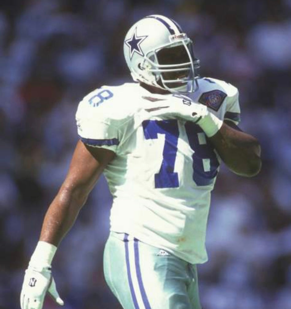 Leon Lett 1994 Dallas Cowboys Official NFL Jersey white product image 4