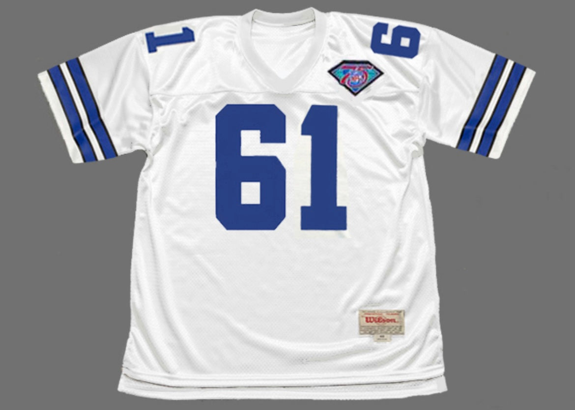 Nate Newton 1994 Dallas Cowboys Official NFL Jersey white product image 2