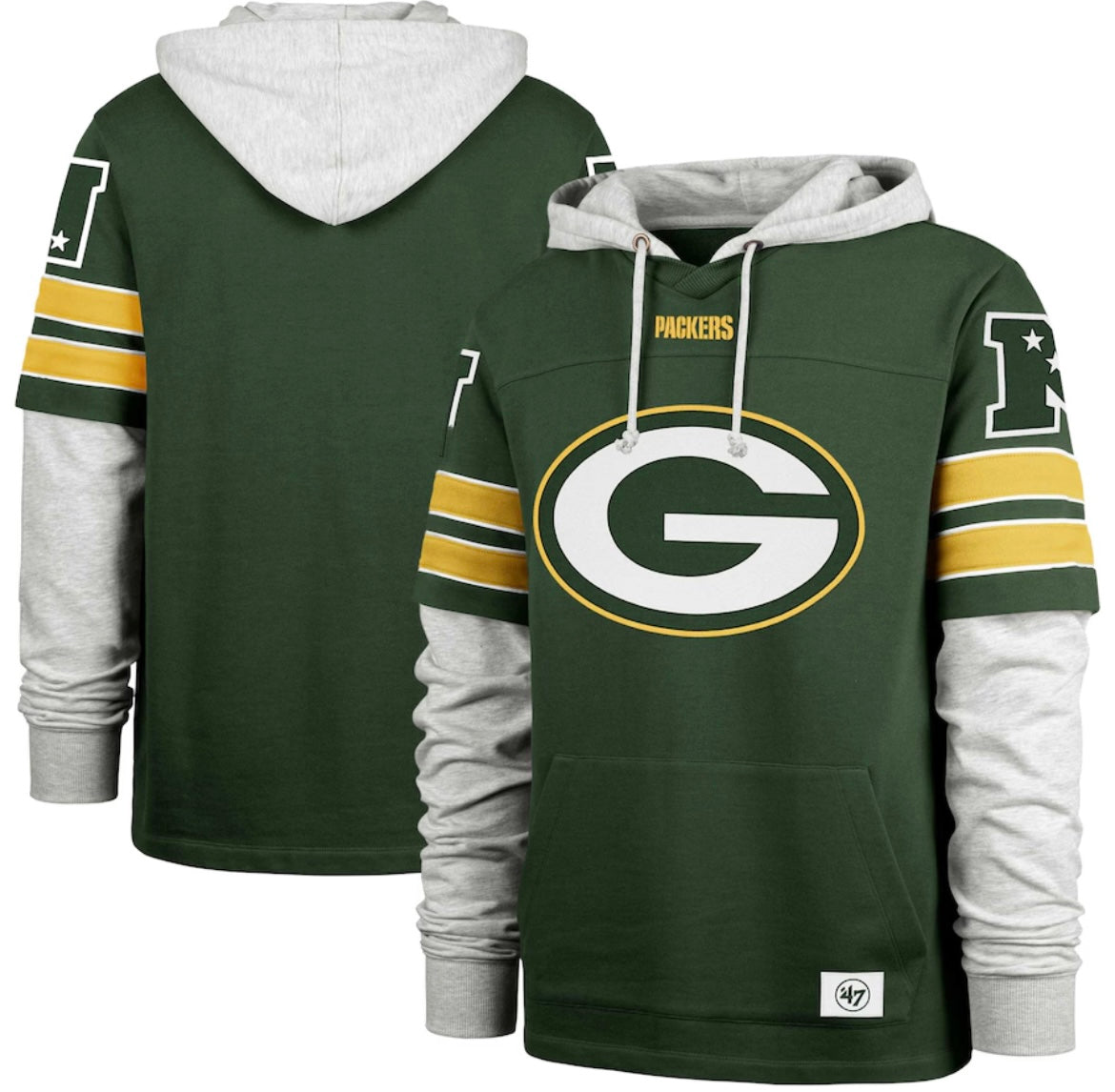 Green Bay Packers Official NFL 47 brand hoodie product image 1