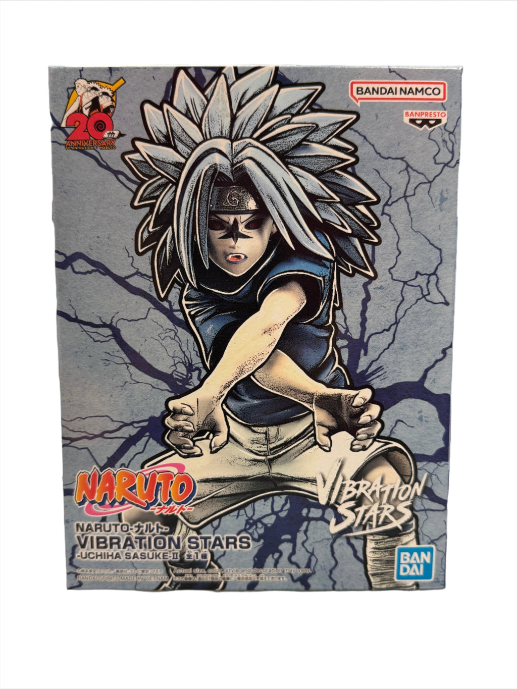 Sasuke Uchiha Curse Mark Version Statue (Naruto Shippuden, Banpresto Bandai Vibration Stars) product image 1, provided for