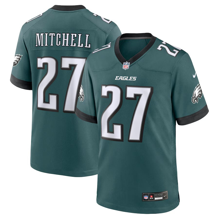 Quinyon Mitchell Philadelphia Eagles Nike NFL Jersey green product image 1