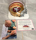 Jerry Rice San Francisco 49ers Autographed Mini Helmet with product image 1