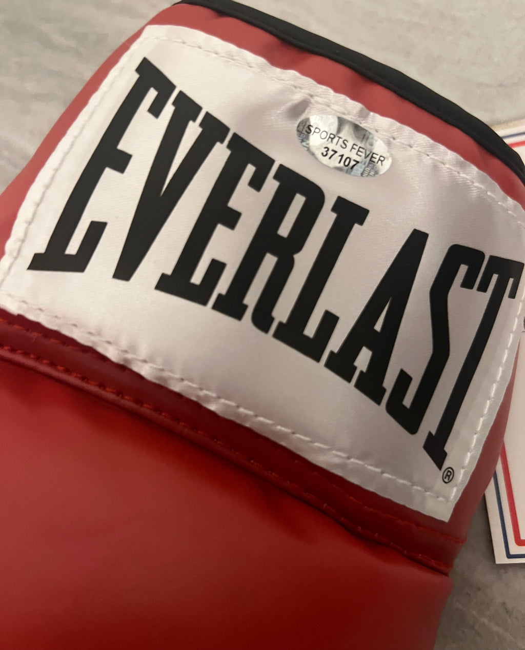 Mike Tyson Autographed Everlast Boxing glove COA & Photo product image 3