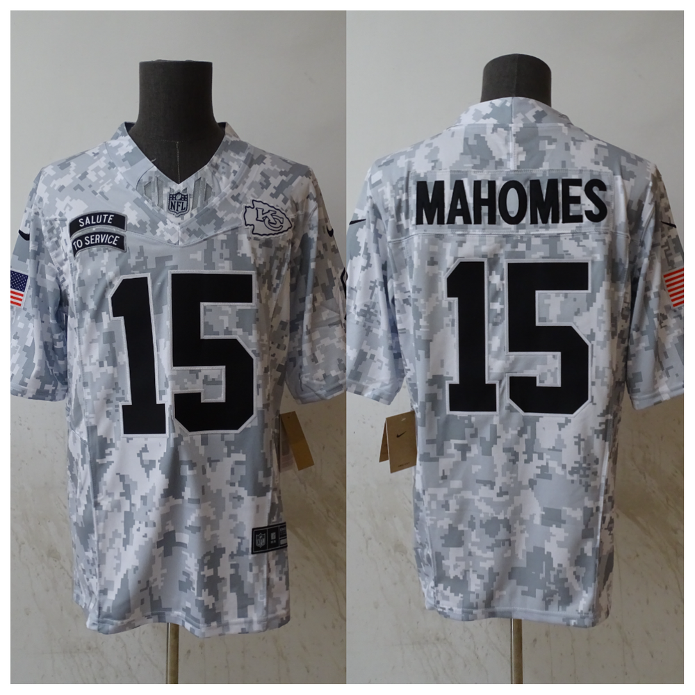 Patrick Mahomes Kansas City Chiefs 2024 Nike NFL Salute to