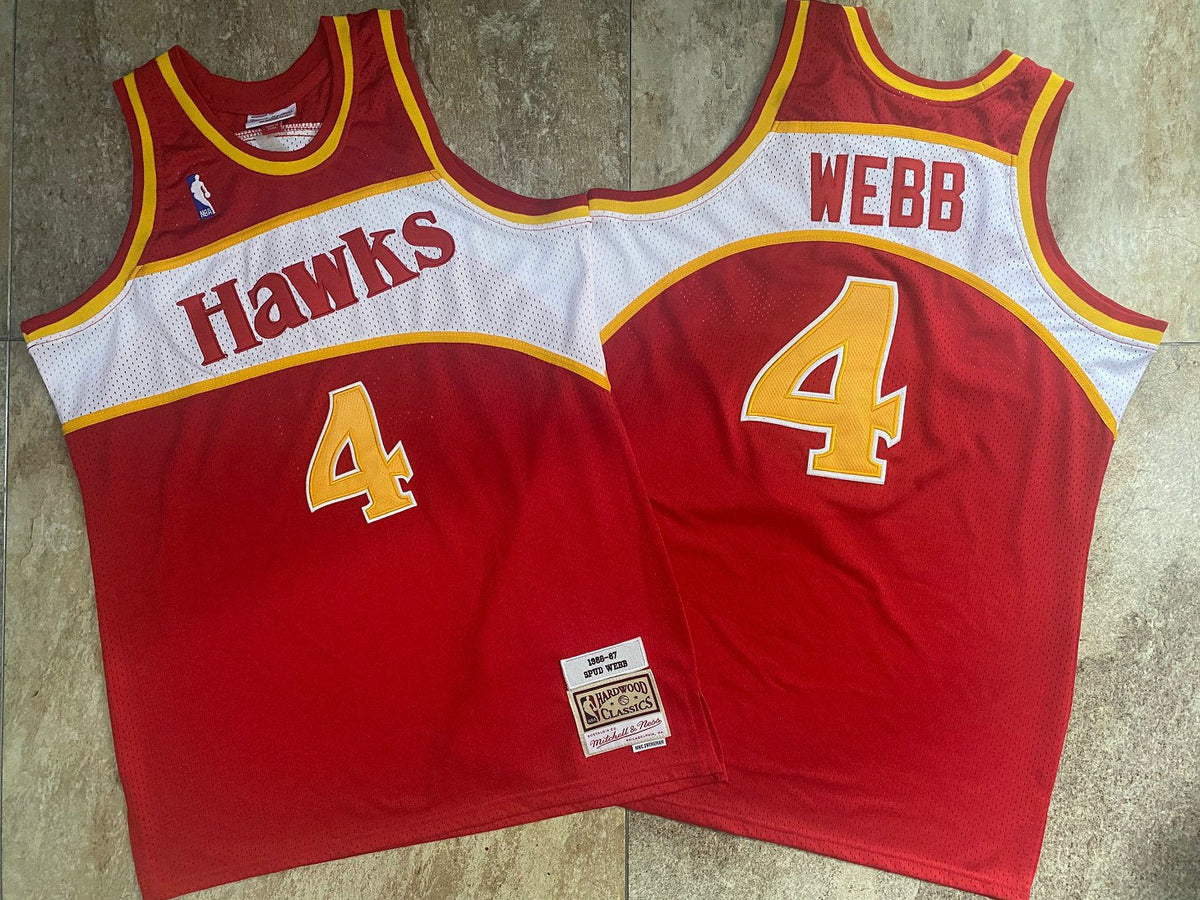 Spud Webb Atlanta Hawks Official NBA Jersey Mitchell & Ness product image 1
