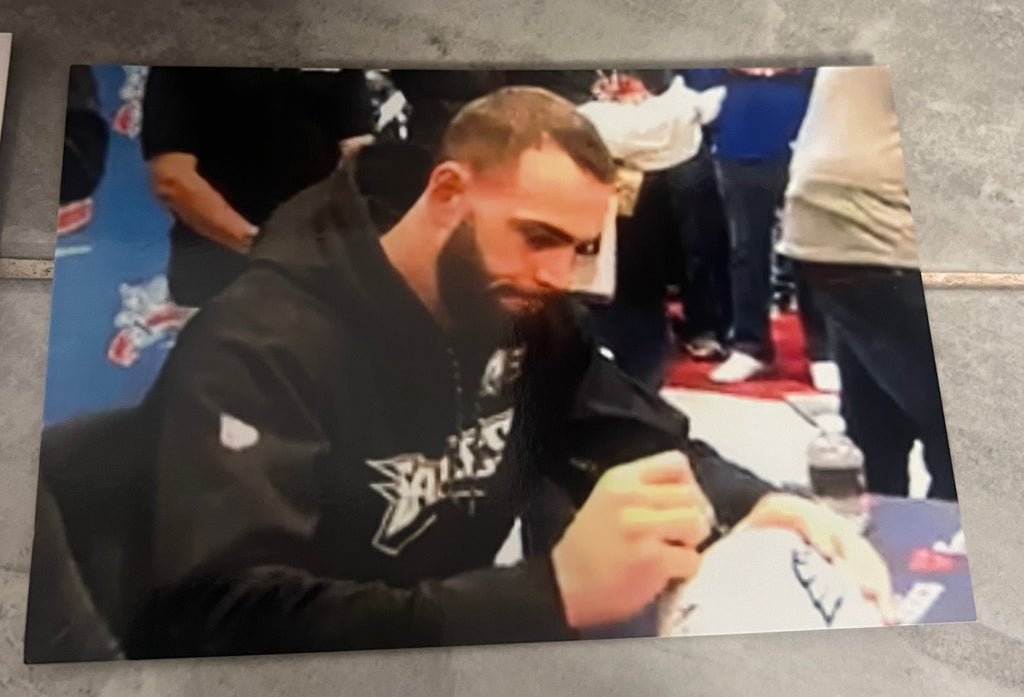 Dallas Goedert Autographed Philadelphia Eagles Football product image 4