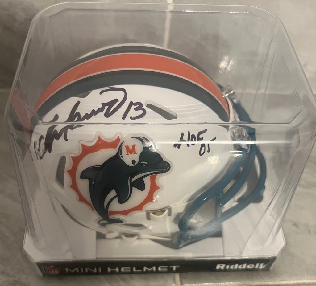 Dan Marino Autographed Miami Dolphins Mini Helmet with COA product image 3