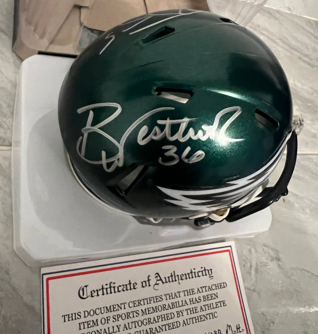 Brian Westbrook & Donovan McNabb Autographed Philadelphia product image 2