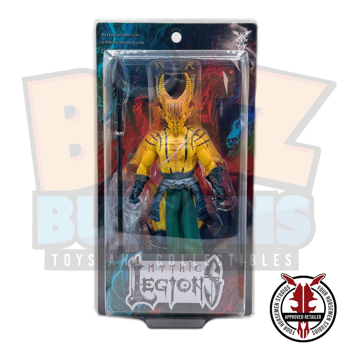 Azhar (Four Horsemen, Mythic Legions) product image 1, provided for visual reference and product detail review
