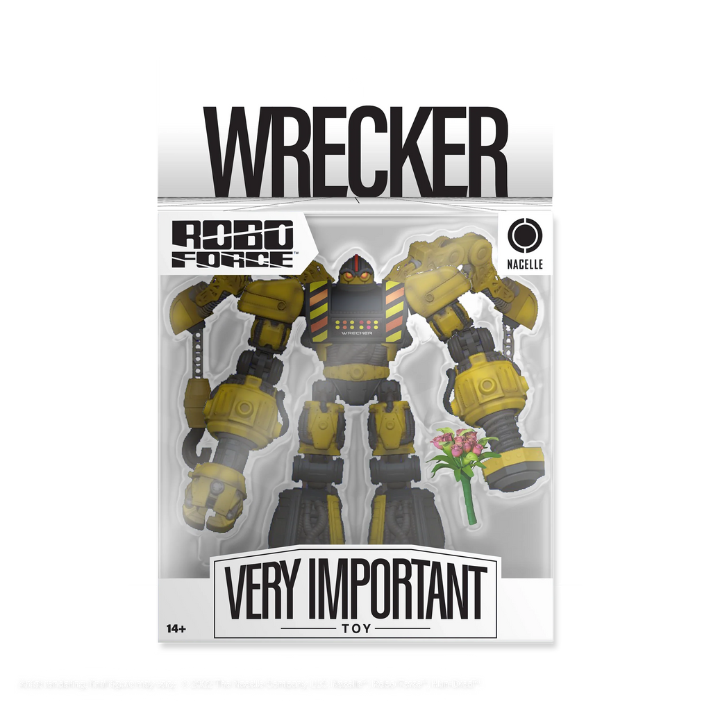 Wrecker 7" Action Figure (Robo Force, Nacelle Very Important Toy) product image 2, provided for visual reference and product