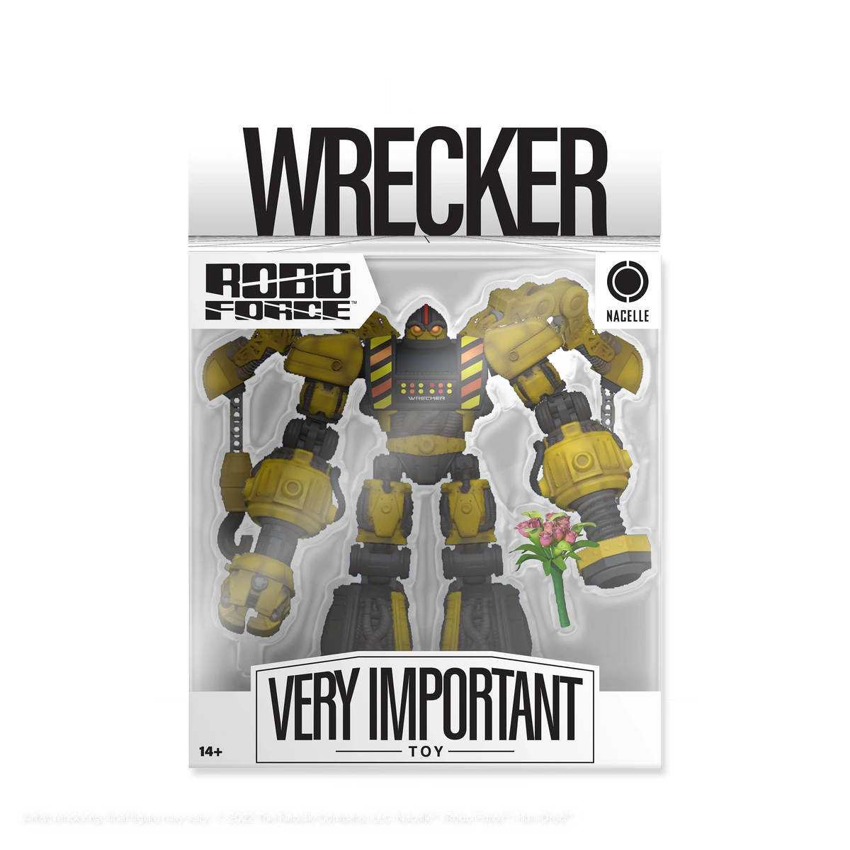 Wrecker 7" Action Figure (Robo Force, Nacelle Very Important Toy) product image 2, provided for visual reference and product
