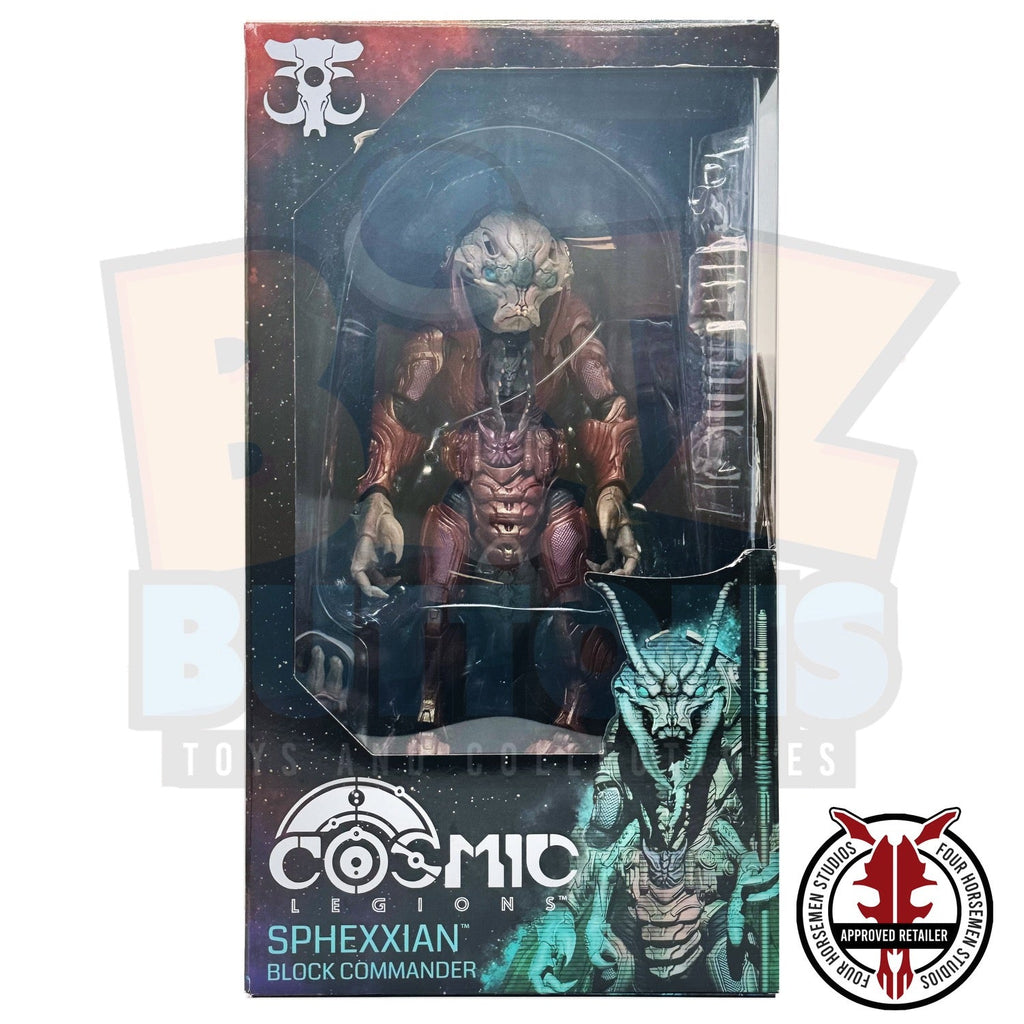 Sphexxian Block Commander (Four Horsemen, Cosmic Legions) product image 1, provided for visual reference and product detail