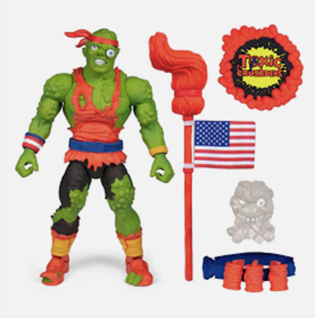 Ultimate Toxie 1st Release (Super7, Toxic Crusaders) **SEALED** product image 1, provided for visual reference and product