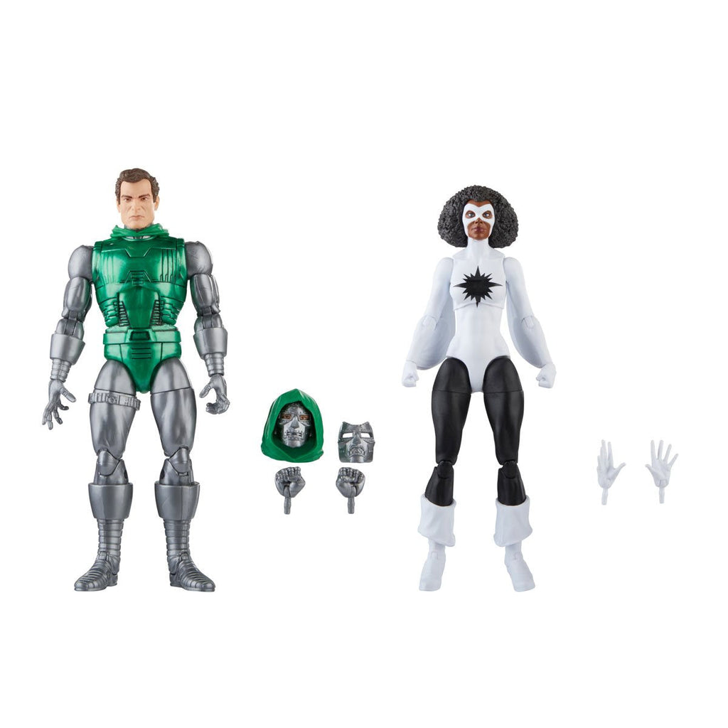Captain Marvel vs. Doctor Doom (Marvel Legends, Hasbro) product image 2, provided for visual reference and product detail