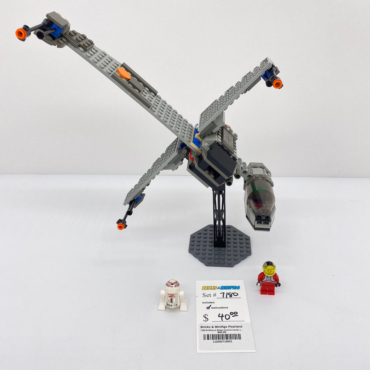 7180 B-wing at Rebel Control Center (U1) product image 1, provided for visual reference and product detail review