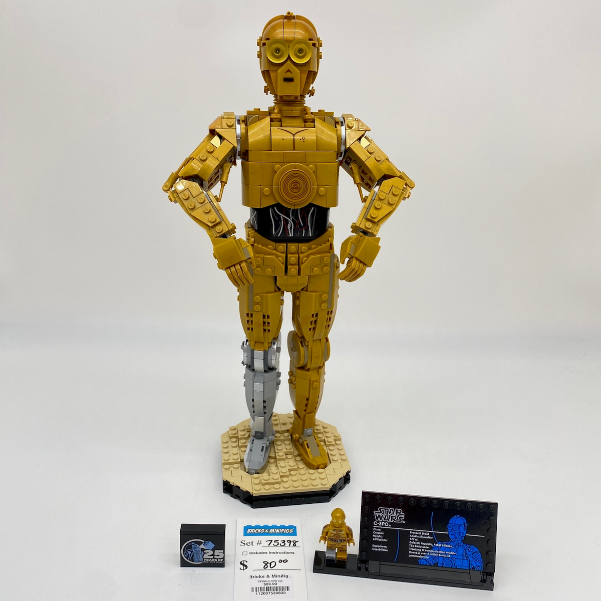 75398 C-3Po (U) product image 1, provided for visual reference and product detail review
