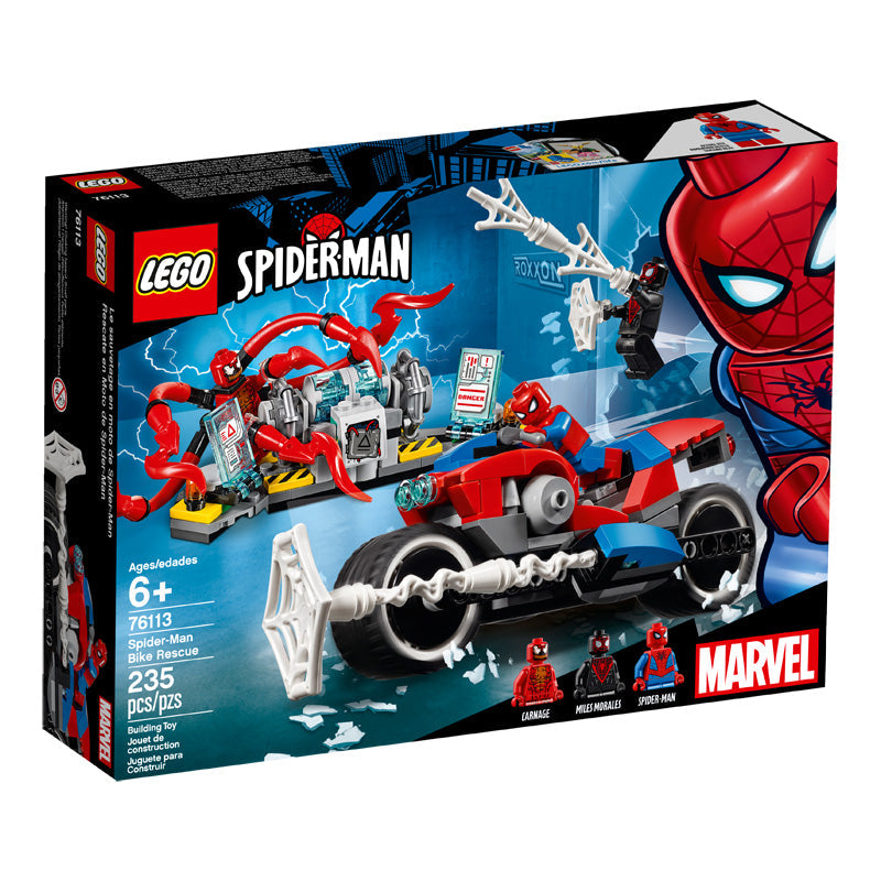 76113 Spider-Man Bike Rescue product image 1, provided for visual reference and product detail review