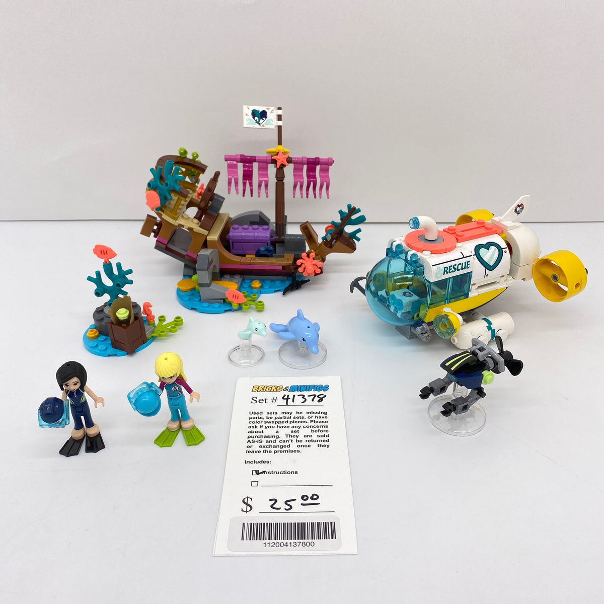 41378 Dolphins Rescue Mission (U) product image 1, provided for visual reference and product detail review