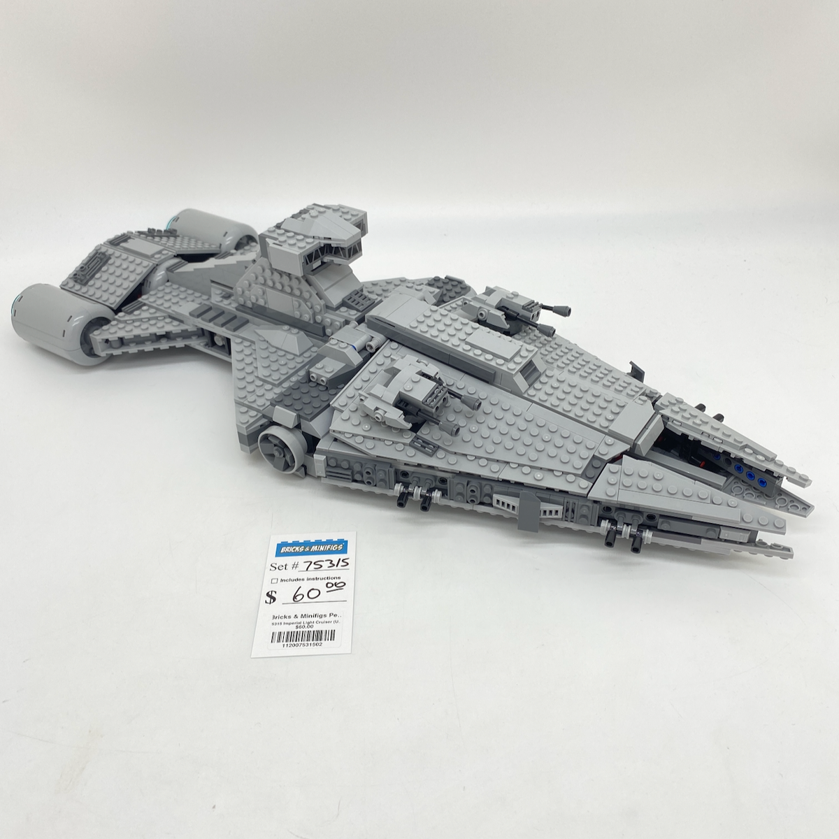 75315 Imperial Light Cruiser (U2) product image 1, provided for visual reference and product detail review