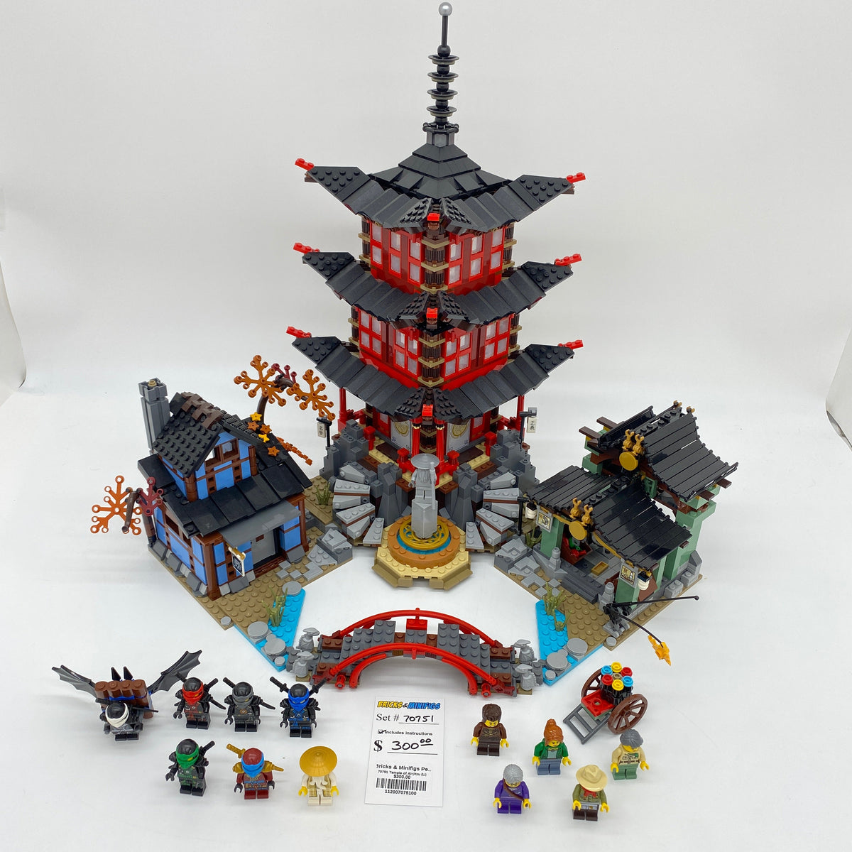 70751 Temple of Airjitzu (U) product image 1, provided for visual reference and product detail review