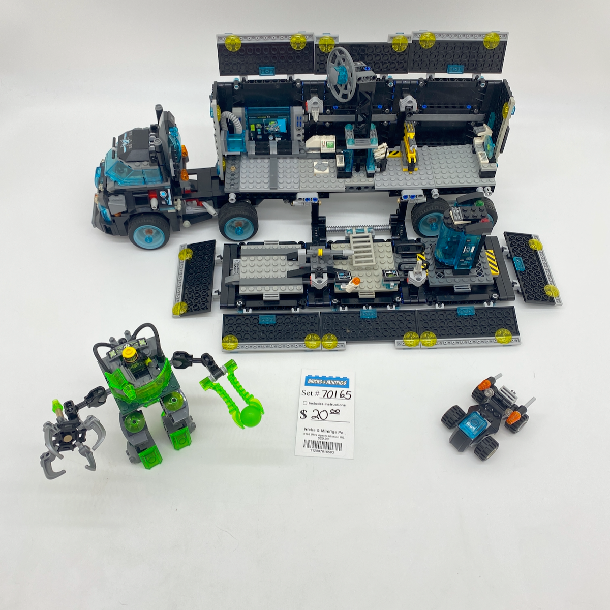 70165 Ultra Agents Mission HQ (U3) product image 1, provided for visual reference and product detail review