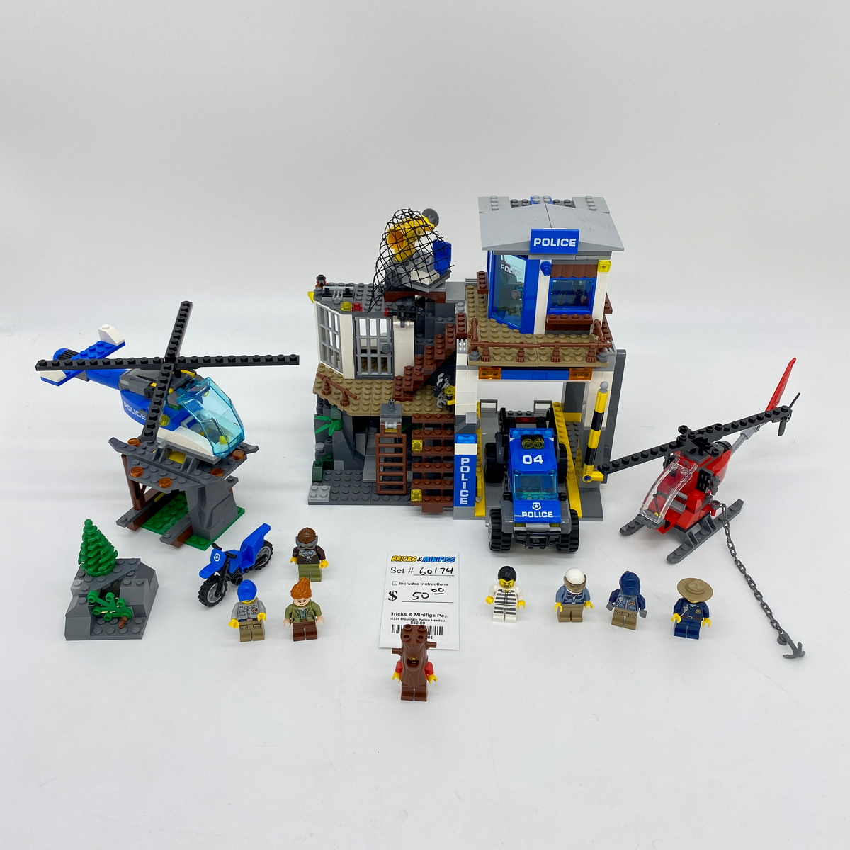 60174 Mountain Police Headquarters (U1) product image 1, provided for visual reference and product detail review
