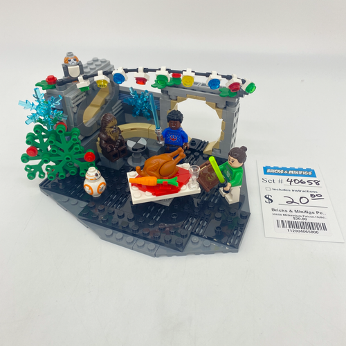 40658 Millennium Falcon Holiday Diorama (U) product image 1, provided for visual reference and product detail review