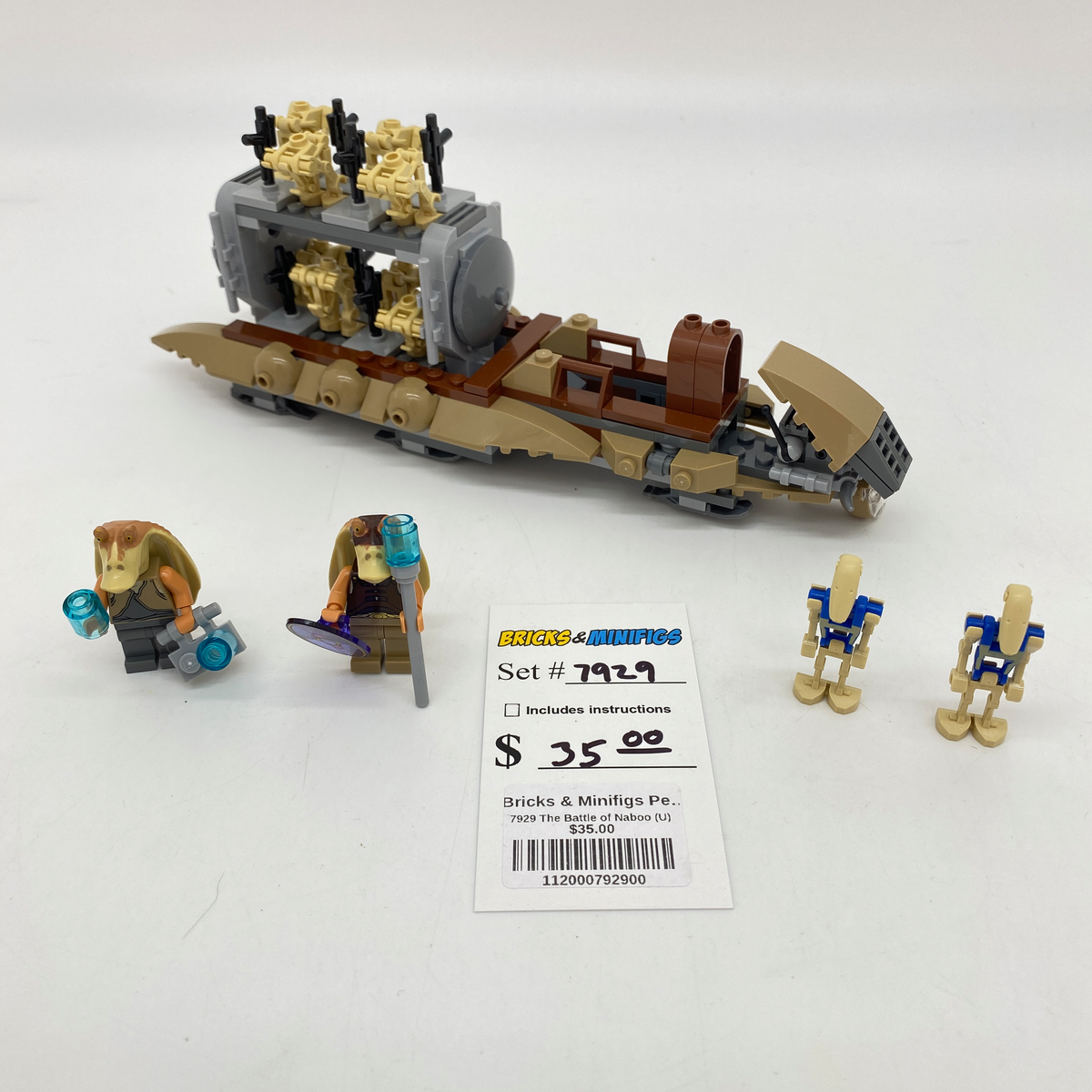 7929 The Battle of Naboo (U) product image 1, provided for visual reference and product detail review
