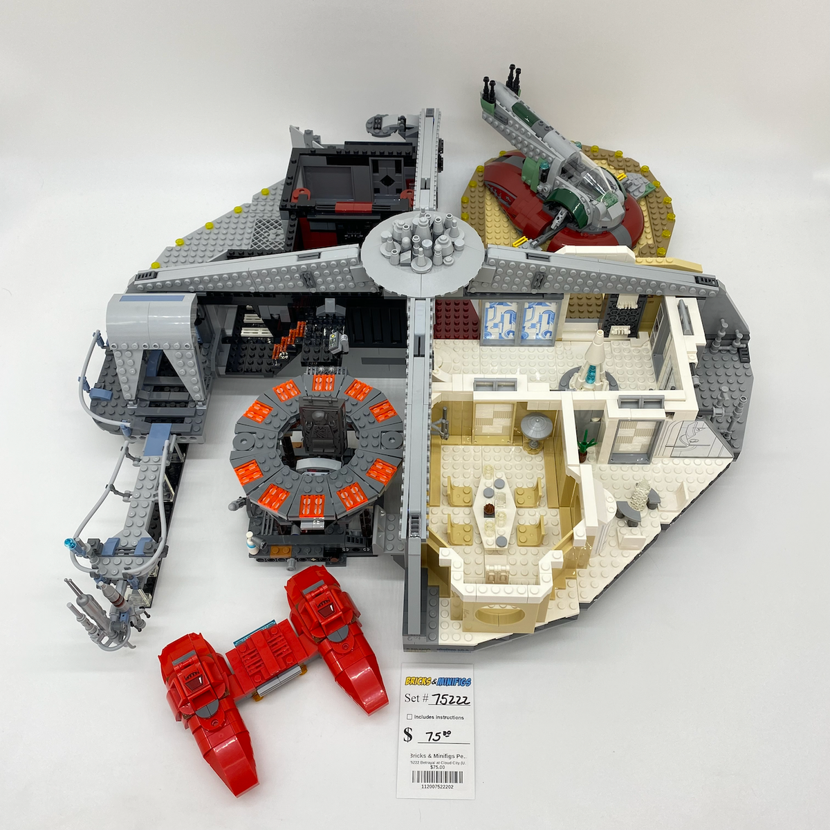 75222 Betrayal at Cloud City (U2) product image 1, provided for visual reference and product detail review