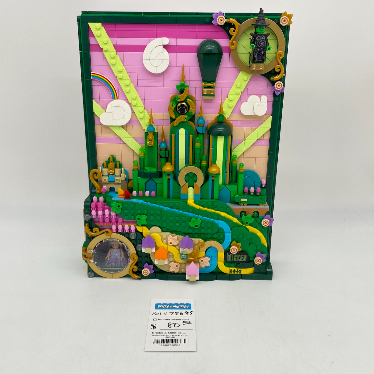 75685 Emerald City Wall Art (U) product image 1, provided for visual reference and product detail review