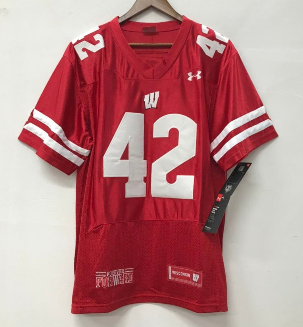 T.J. Watt #42 Wisconsin Badgers Official NCAA Under Armour product image 2