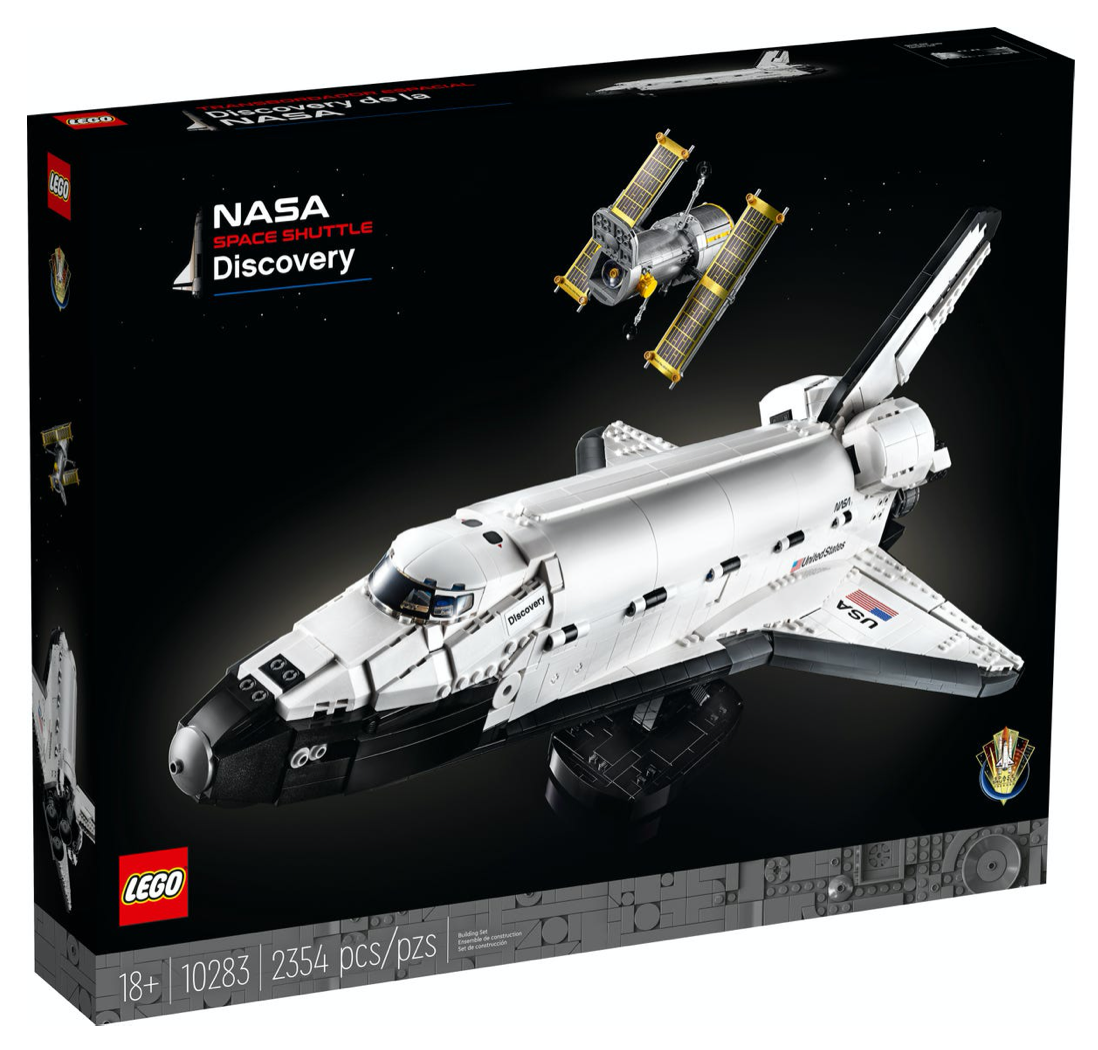 10283 NASA Space Shuttle Discovery product image 1, provided for visual reference and product detail review
