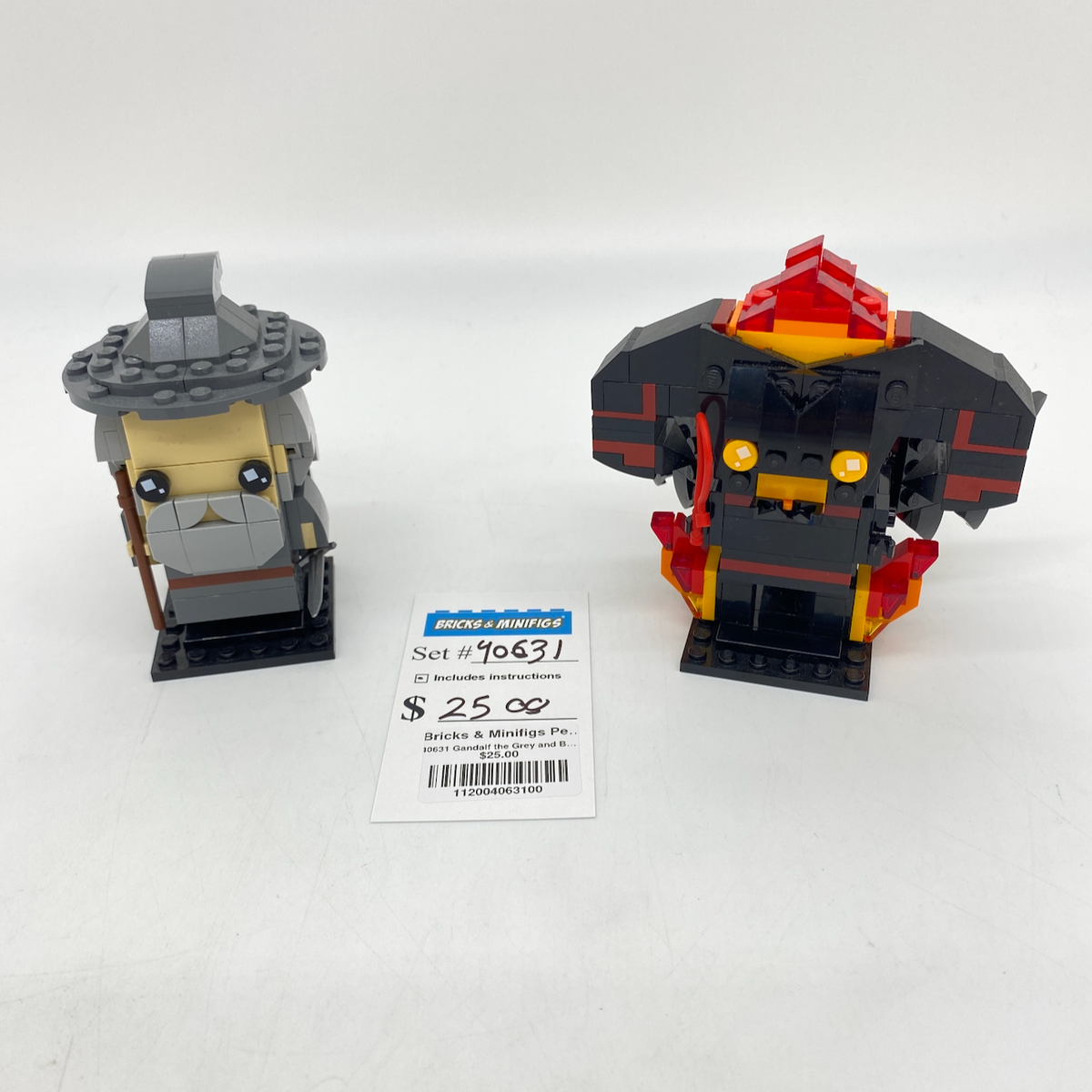 40631 Gandalf the Grey and Balrog (U) product image 1, provided for visual reference and product detail review