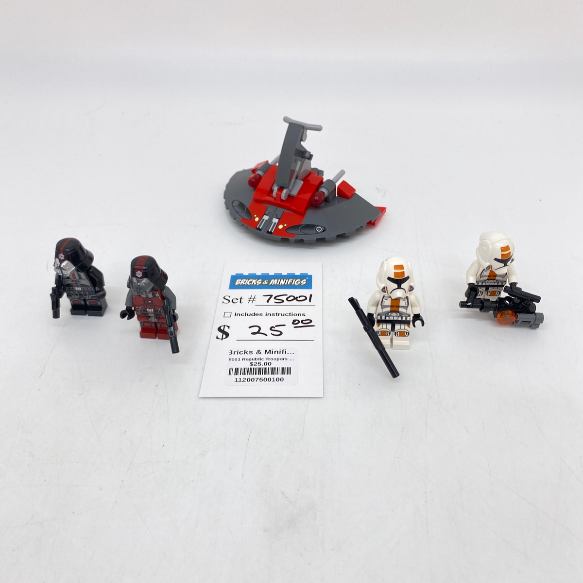 75001 Republic Troopers vs. Sith Troopers (U) product image 1, provided for visual reference and product detail review
