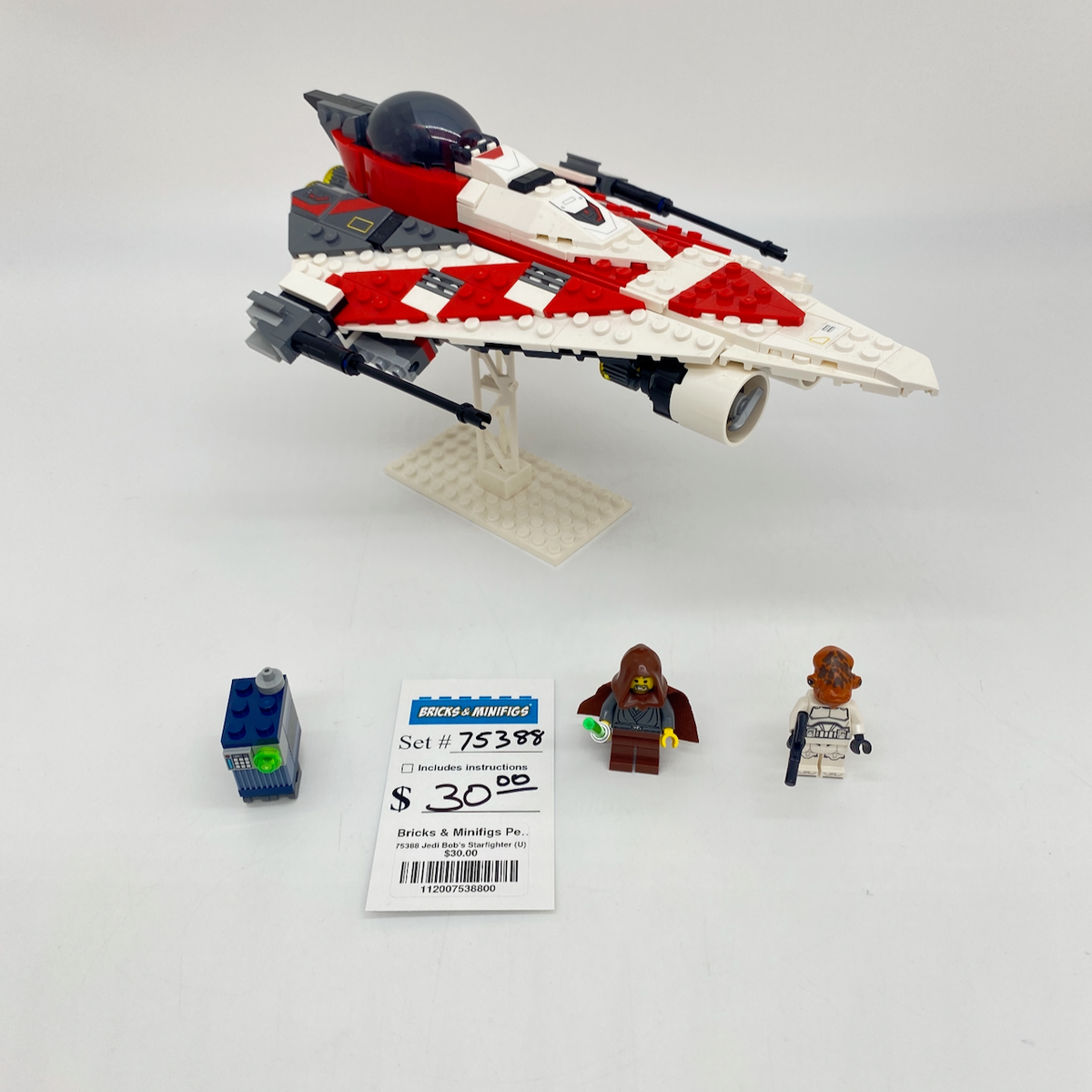 75388 Jedi Bob's Starfighter (U) product image 1, provided for visual reference and product detail review