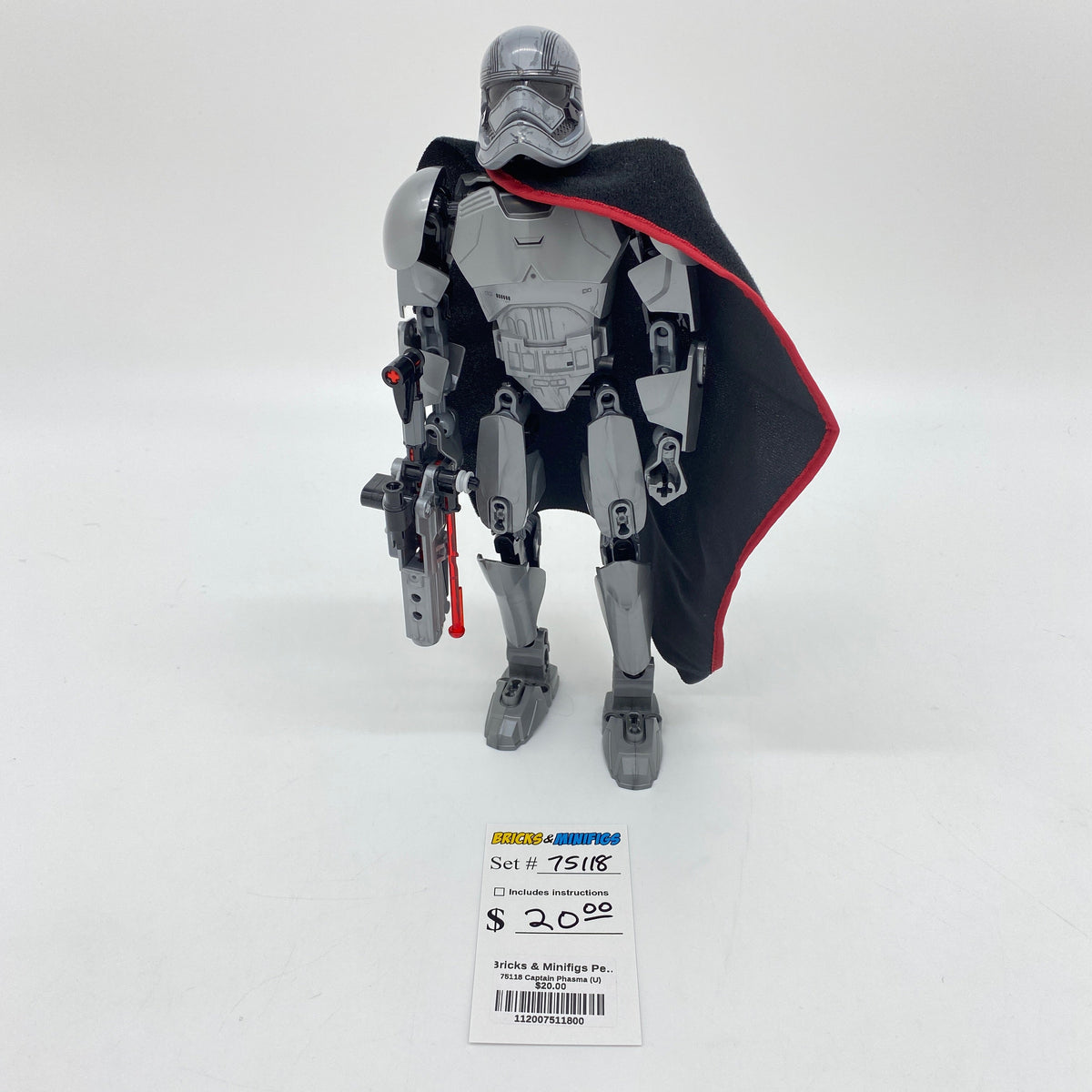 75118 Captain Phasma (U) product image 1, provided for visual reference and product detail review