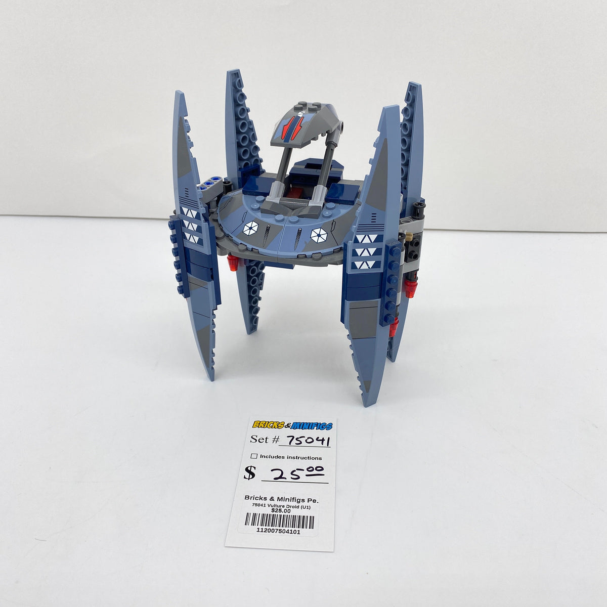 75041 Vulture Droid (U1) product image 1, provided for visual reference and product detail review
