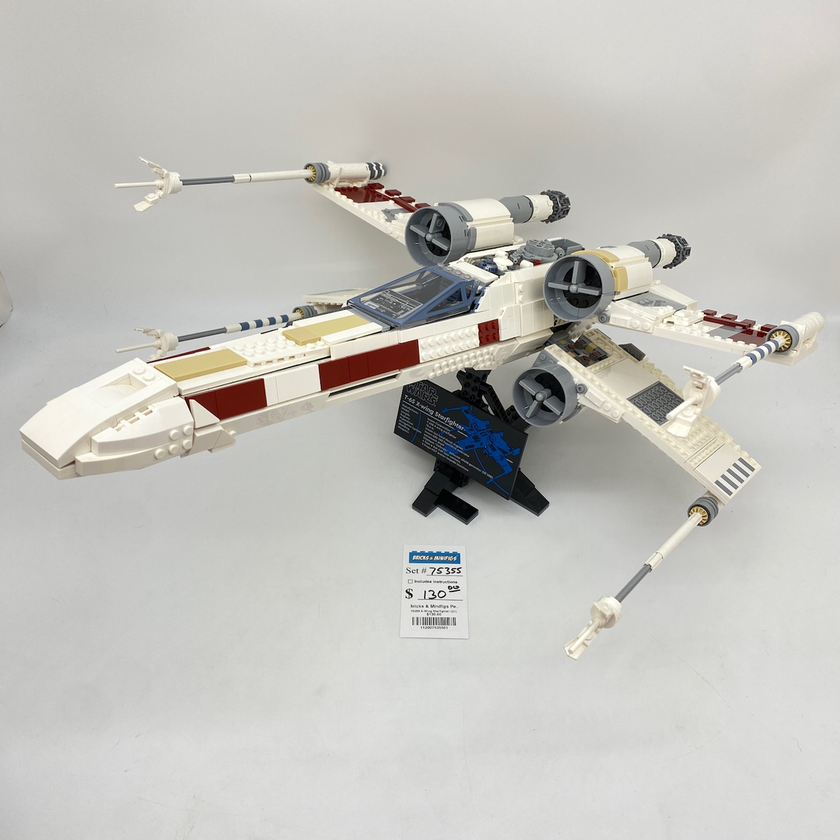 75355 X-Wing Starfighter (U1) product image 1, provided for visual reference and product detail review