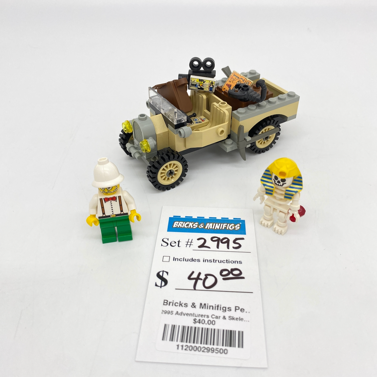 2995 Adventurers Car & Skeleton (U) product image 1, provided for visual reference and product detail review
