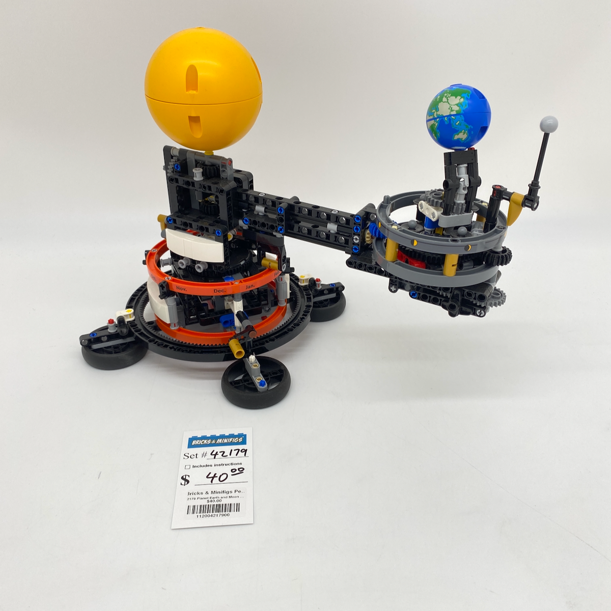 42179 Planet Earth and Moon in Orbit (U) product image 1, provided for visual reference and product detail review